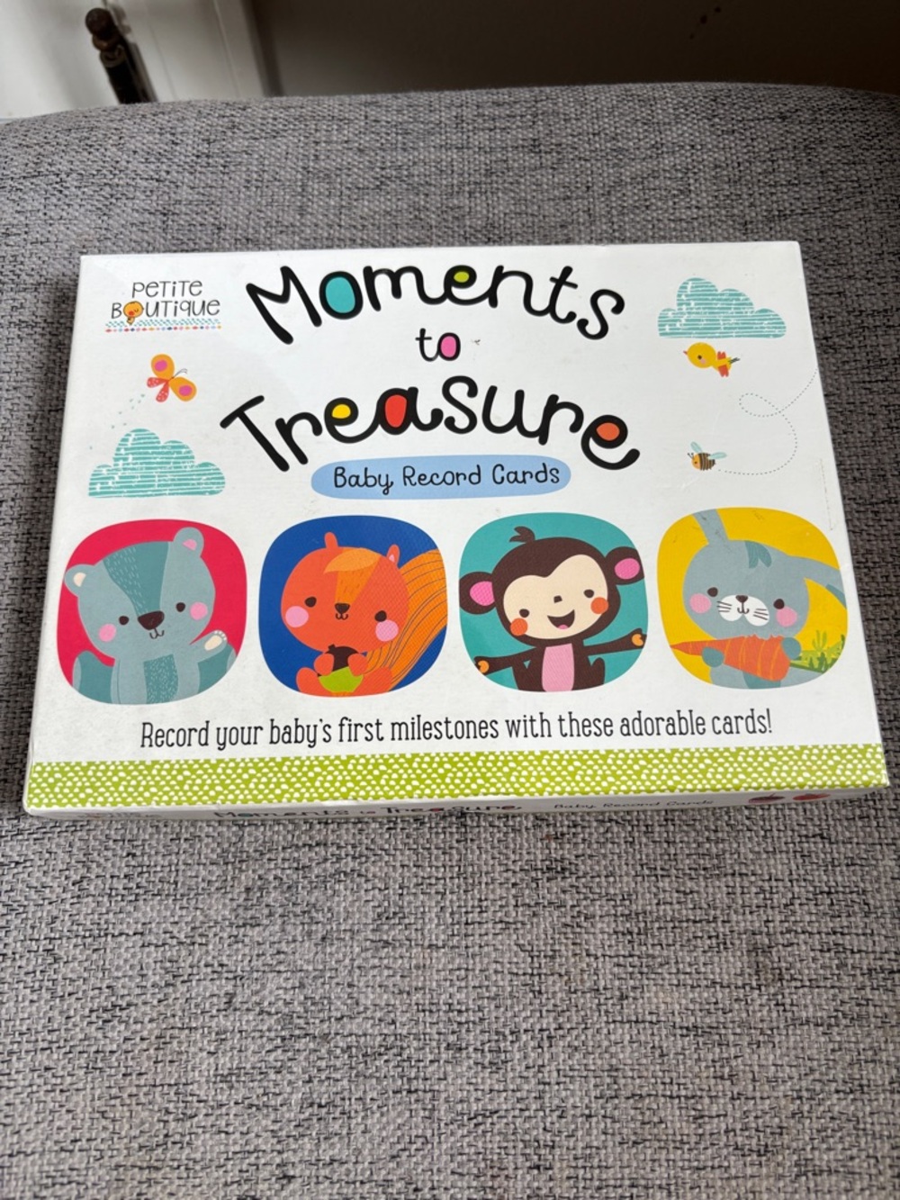 Moments to Treasure Baby Record Cards - Multicolor
